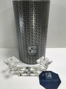 [ курьер рейс 80] иллюзия класс редкий редкость Swarovski SWAROVSKI crystal 2 свет twin свеча палочка держатель 7600 112[l1116]