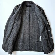 AD1995 COMME des GARCONS HOMME ツイード ウール オーバー ジャケット アーカイブ コムデギャルソン オム プリュス casey casey _画像6