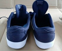 ナイキNIKEスニーカー SB CHECK SOLAR CNVS MIDNIGHT NAVY/WHITE 28cm_画像7