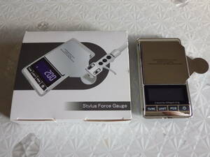 カートリッジ 針圧計 Stylus Force Gauge