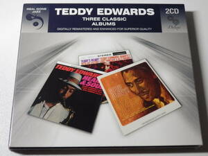 CD TEDDY EDWARDS THREE CLASSIC ALBUMS