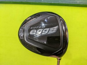 【PRGR・高反発 スーパーegg ドライバー 10.5° M-37（R相当） 中古】