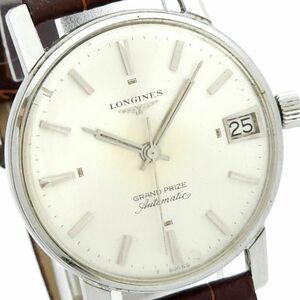 ▼訳あり 1円 LONGINES ロンジン グランドプライズ 自動巻 動作品 KN0166T（JJ 108）