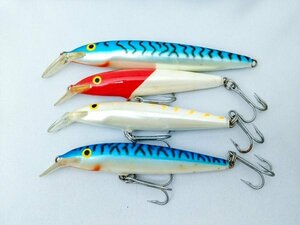 【RAPALA】マグナムラパラ 11cm 14cm 4本セット ① ラパラ F-11 F-14 MAG FMAG 11 14 フローティングラパラ