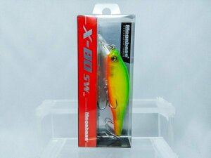 新品未使用【Megabass】X-80 SW ⑩ SP-C 湾奥ラスタ 有頂天 ツネミ オリカラ 限定 メガバス ハチマル