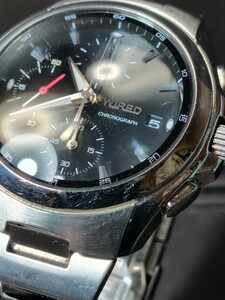 SEIKO WIRED　QZ　セイコー　ワイアード　クオーツ　メンズ腕時計　純正ブレス　270 W-7