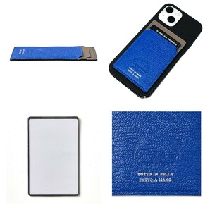 ▼定価7480円▼直営店完売品！▼新品▼ラルコバレーノ▼マカードケース▼（スマホ用）⑤▼LA117BLGYの画像2