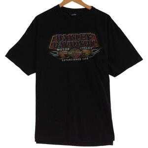 古着 Bravado Harley-Davidson ハーレーダビッドソン 両面プリント モーターサイクル バイクTシャツ メンズXL /eaa317334