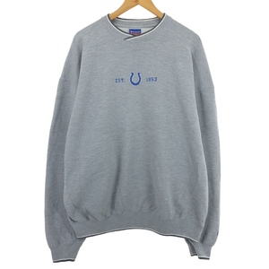 古着 00年代 チャンピオン Champion NFL INDIANAPOLIS COLTS インディアナポリスコルツ スウェットシャツ トレーナー メンズXXL /eaa408936