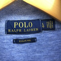 古着 ラルフローレン Ralph Lauren POLO RALPH LAUREN ハーフジップスウェットシャツ トレーナー メンズL /eaa409542_画像3