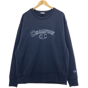 古着 チャンピオン Champion リバースウィーブ 復刻 単色タグ インサイドアウト ロゴスウェットシャツ トレーナー メンズXL /eaa389320