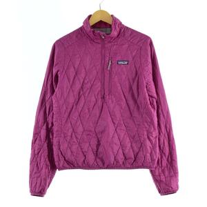 古着 00年製 パタゴニア Patagonia ナノパフプルオーバー 84025S0 キルティングプルオーバー レディースM /eaa097107 【LP2311】