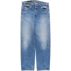 古着 90年代 リーバイス Levi's 505-0215 オレンジタブ テーパードデニムパンツ USA製 メンズw32 ヴィンテージ /eaa414367