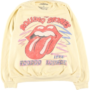 古着 THE ROLLING STONES ザローリングストーンズ バンド スウェットシャツ トレーナー レディースXXL【エルル】 /eaa415644