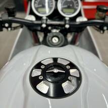 BMW RnineT AC Schnitzer Fuel filler cap Heritage ACシュニッツァー フューエルフィラーキャップ　ACSクラッシュパッド付_画像5