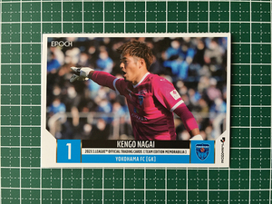 ★EPOCH 2023 Ｊリーグ チームエディション・メモラビリア #YK02 永井堅梧［横浜ＦＣ］レギュラーカード★