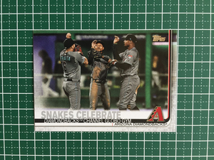 ★TOPPS MLB 2019 UPDATE #US98 ADAM JONES & JARROD DYSON & DAVID PERALTA［ARIZONA DIAMONDBACKS］ベースカード 19★