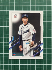 ★TOPPS 2021 NPB プロ野球 #168 大曲錬［埼玉西武ライオンズ］ベースカード「BASE」ルーキー「RC」★