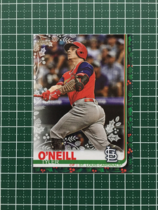 ★TOPPS MLB 2019 HOLIDAY BASEBALL #HW179 TYLER O'NEILL［ST. LOUIS CARDINALS］ベースカード 19★