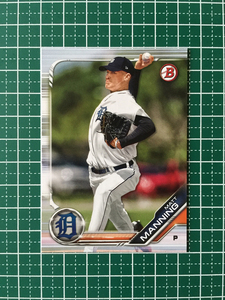 ★TOPPS MLB 2019 BOWMAN #BP-85 MATT MANNING［DETROIT TIGERS］ベースカード「PROSPECTS」プロスペクト★