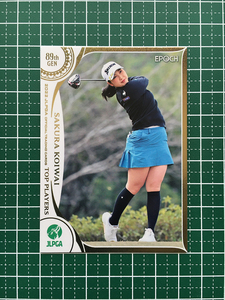 ★EPOCH 2022 JLPGA 女子ゴルフ TOP PLAYERS #03 小祝さくら レギュラーカード★