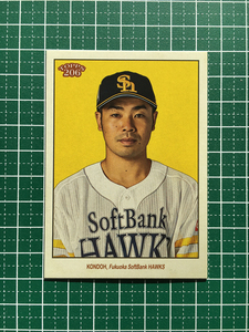 ★TOPPS 206 NPB 2023 #102 近藤健介［福岡ソフトバンクホークス］ベースカード「BASE」★