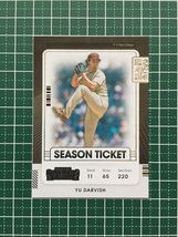 ★PANINI MLB 2021 CONTENDERS #96 ダルビッシュ有／YU DARVISH［SAN DIEGO PADRES］ベースカード「SEASON TICKET」★_画像1