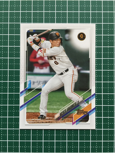 ★TOPPS 2021 NPB プロ野球 #118 坂本勇人［読売ジャイアンツ／巨人］ベースカード「BASE」★