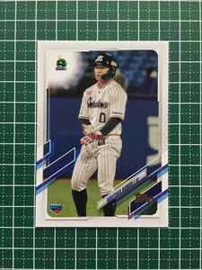 ★TOPPS 2021 NPB プロ野球 #152 並木秀尊［東京ヤクルトスワローズ］ベースカード「BASE」ルーキー「RC」★