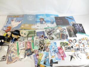 【同梱可】中古品 アニメ エヴァンゲリオン 鬼滅の刃 他 バスタオル キーホルダー 等 グッズセット