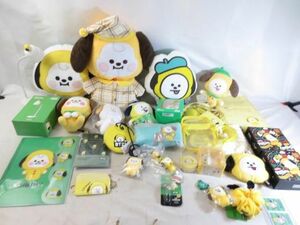 【まとめ売り 中古品】 韓流 防弾少年団 BTS CHIMMY チミー のみ ぬいぐるみ クッション ショルダーバッグ ポーチ 等