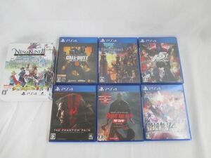 【同梱可】中古品 ゲーム プレイステーション4 PS4ソフト METAL GEAR SOLID V 戦国無双4-II ペルソナ 5 二ノ国II レ