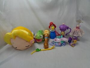 【同梱可】中古品 ディズニー ラプンツェル アリエル ぬいぐるみ 置物 等 グッズセット