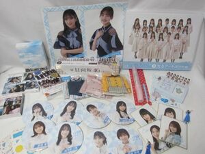 【同梱可】中古品 アイドル 日向坂46 光るアートボード ビジュアルデスクマット CD 本 ペンライト等グッズセット