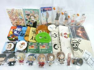 【同梱可】中古品 アニメ ワンピース 名探偵コナン 他 トートバッグ イラストボード 等 グッズセット