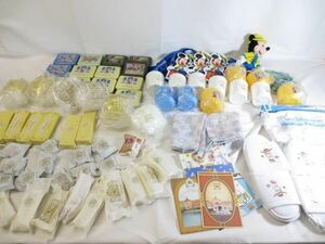 【同梱可】中古品 ディズニー ミッキー トイストーリー 他 コップ スリッパ バスグッズ ホテル 等 グッズセット