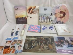 【同梱可】中古品 韓流 SEVENTEEN ジョンハン 他 うちわ トレカ CD teen age 等 グッズセット