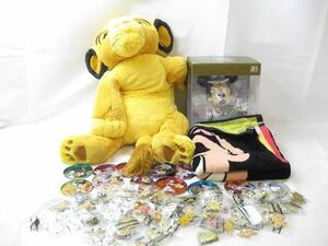 【同梱可】中古品 ディズニー ライオンキング ミッキー 他 クリスマス 20周年 ぬいぐるみ フィギュア ピンバッジ 等