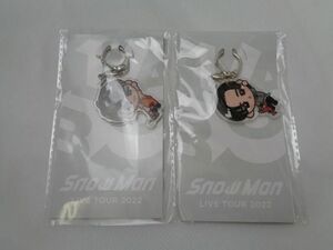 【同梱可】未開封 Snow Man 目黒蓮 向井康二 アクリルキーホルダー LIVE TOUR 2022 Labo. すのチルぶら下がりシリー