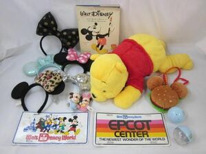 【同梱可】中古品 ディズニー プーさん ミニー 他 20周年 パークフード パスケース カプセルトイ カチューシャ ぬい