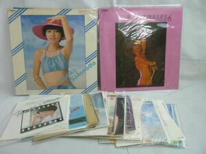 【同梱可】中古品 アーティスト 桜田淳子 ベストヒットアルバム しあわせ芝居 他 LP レコード グッズセット