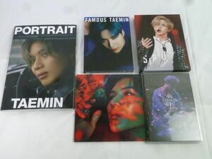 【同梱可】中古品 韓流 SHINee TAEMIN テミン SIRIUS 2017 JULY 1st 2ND Blu-ray 等 グッズセット