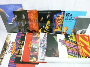 【同梱可】中古品 B’z LIVE GYM Pleasure 1995 BUZZ 他 タオル ポスター ジグソーパズル 等 グッズセット