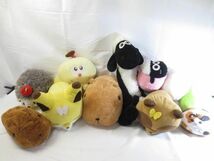 【まとめ売り 中古品】 ホビー ひつじのショーン キツネとタヌキ カピバラさん 他 ぬいぐるみ クッション 等 グッズ_画像1