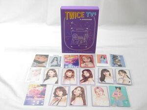 【同梱可】中古品 韓流 TWICE TV6 in SINGAPORE DVD フォトブック フォトカード 9枚 トレカ 17枚 等 グッズセット