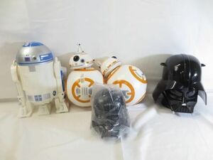 【同梱可】中古品 ディズニー スターウォーズ R2-D2 BB-8 ダースベイダー ポップコーンバケット グッズセット