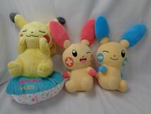 【同梱可】中古品 ホビー ポケモン ピカチュウ プラスル マイナン 他 ぬいぐるみ 等 グッズセット_画像2