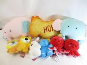 【まとめ売り 中古品】 ホビー たべっ子どうぶつ 他 クッション ぬいぐるみ 等 グッズセット