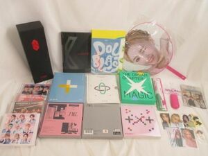 【同梱可】中古品 韓流 Kep1er TOMORROW X TOGETHER TXT SEVENTEEN 等 アルバム ペンライト うちわ トレカ 他 グッズ