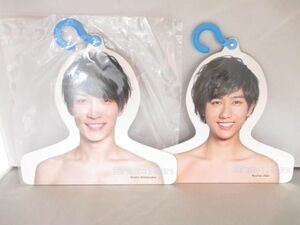 【中古品 同梱可】 Snow Man 渡辺翔太 阿部亮平 Johnnys’ ISLAND STORE 2019 フォトハンガー 2点 未開封含む グッズ